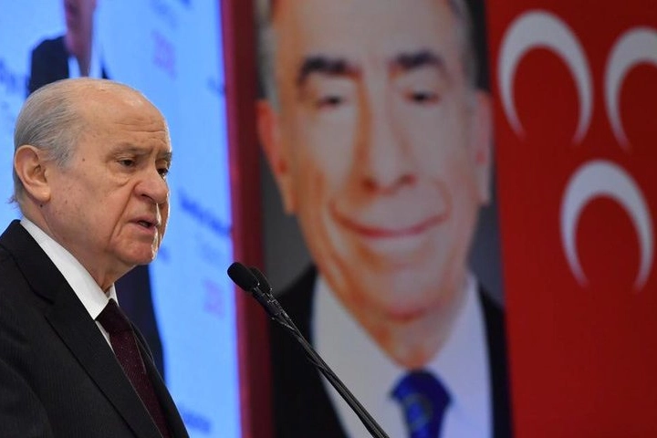 MHP lideri Bah&ccedil;eli'den 'Alparslan T&uuml;rkeş' mesajı