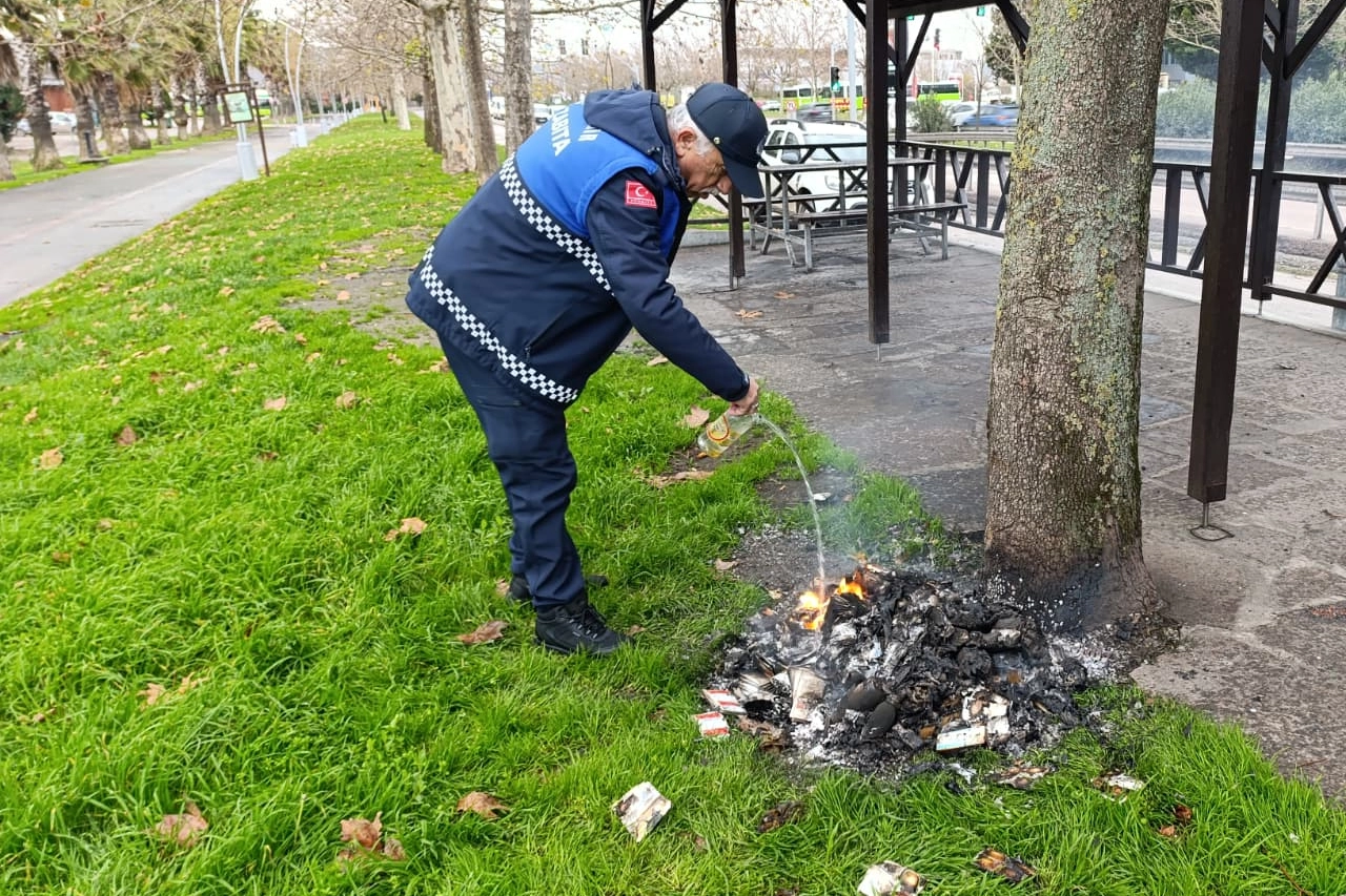Kocaeli Zabıtası'ndan &ouml;rnek duyarlılık