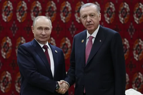 Erdoğan, Putin'in doğum g&uuml;n&uuml;n&uuml; kutladı