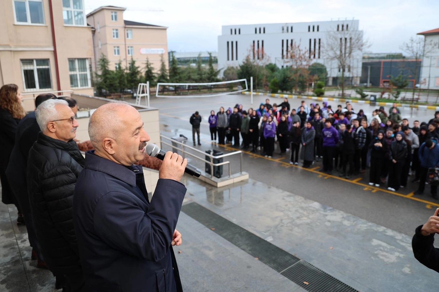 Gebze protokol&uuml; haftaya liselilerle başladı