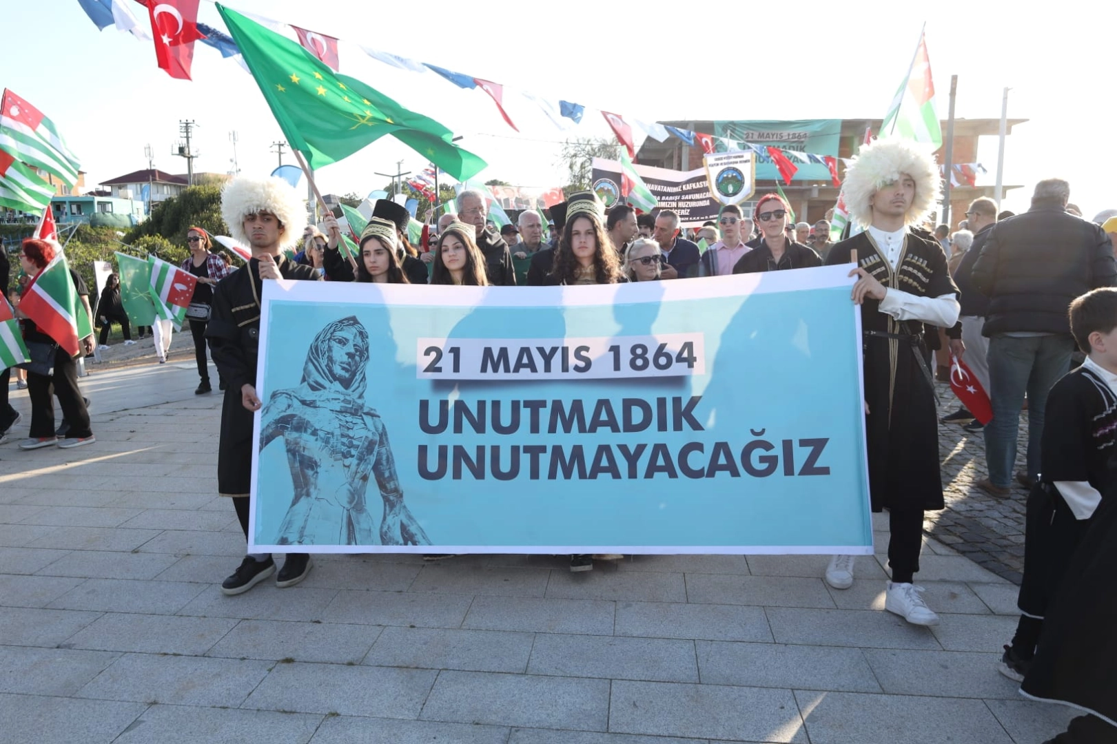 Kocaeli Kandıra'da Kafkas S&uuml;rg&uuml;n&uuml; anıldı