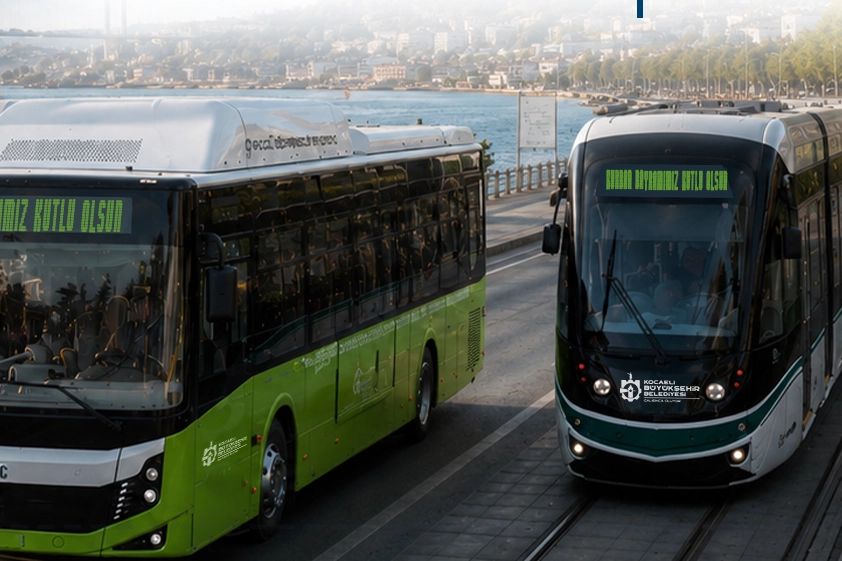 Kocaeli B&uuml;y&uuml;kşehir&rsquo;den bayramda &uuml;cretsiz ulaşım kolaylığı