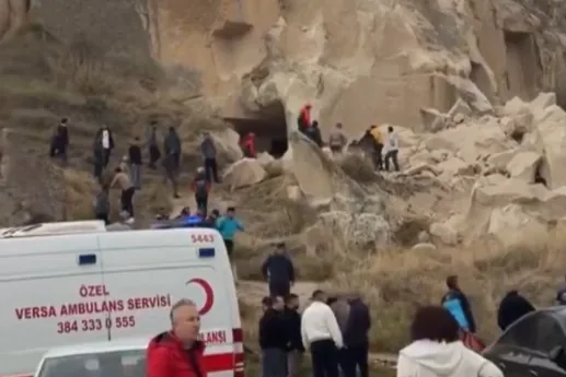 Kapadokya&rsquo;da facia! 2 kişi hayatını kaybetti