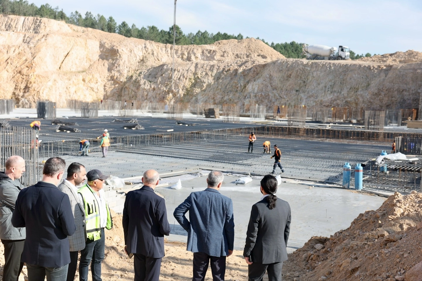 &Ccedil;ayırova Devlet Hastanesi inşaatında hummalı &ccedil;alışma