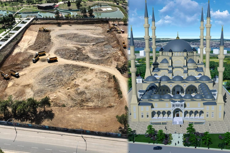 Gebze Millet Bah&ccedil;esi'ne 10 bin kişilik Cami