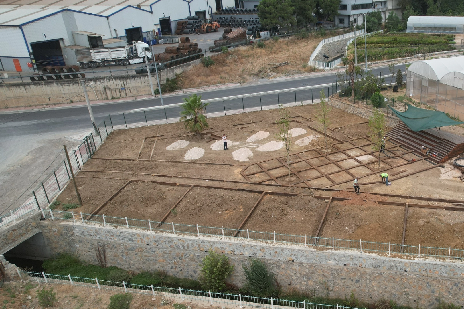 Bah&ccedil;em &Ccedil;ayırova projesinde &ccedil;alışmalar s&uuml;r&uuml;yor