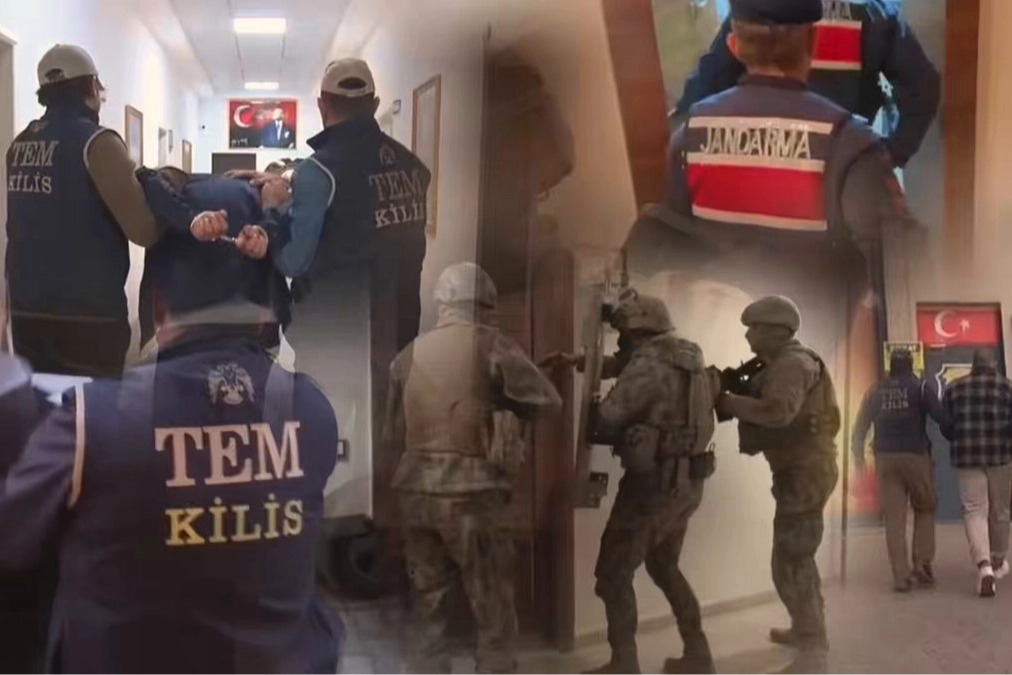 25 ilde eş zamanlı DEAŞ'a 125 g&ouml;zaltı!