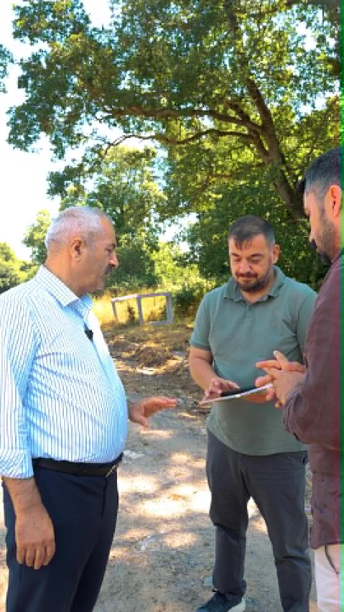 Başkan B&uuml;y&uuml;kg&ouml;z İmar Yolu &Ccedil;alışmalarını Yerinde İnceledi