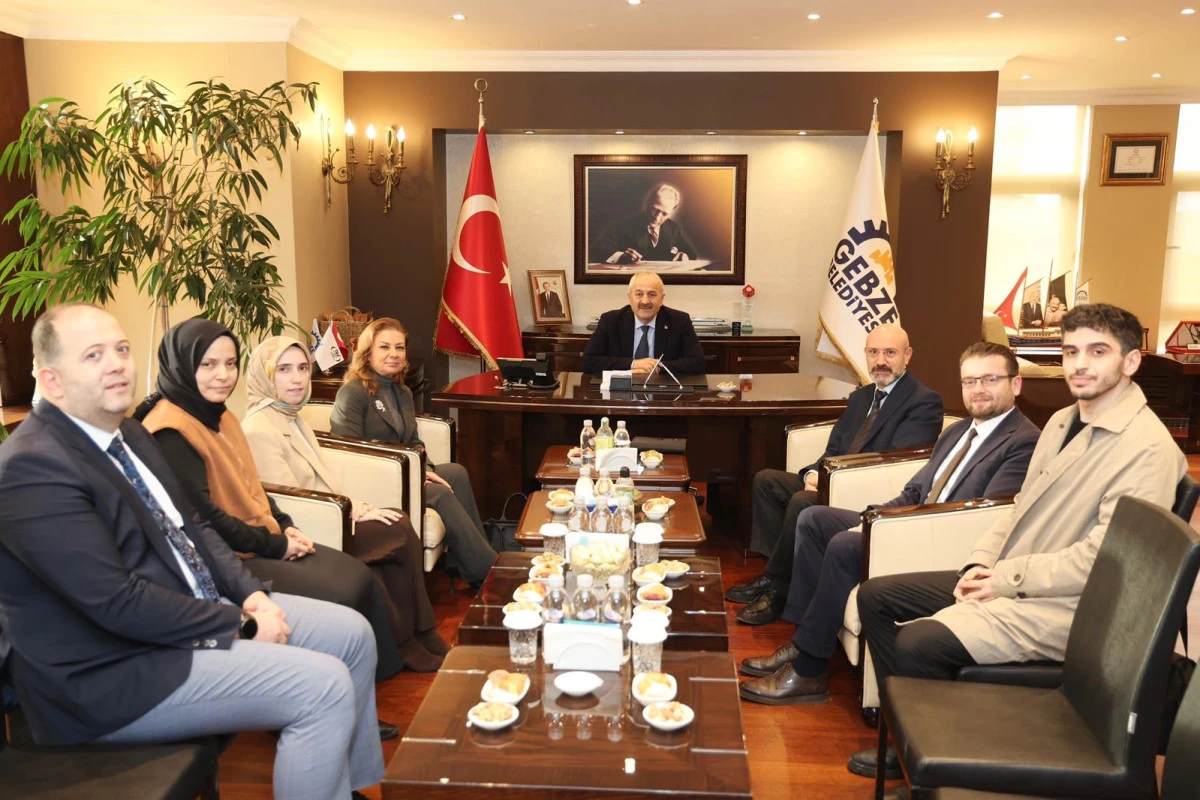 Başkan B&uuml;y&uuml;kg&ouml;z Safranbolu Belediye Başkanı Elif K&ouml;se&rsquo;yi Ağırladı