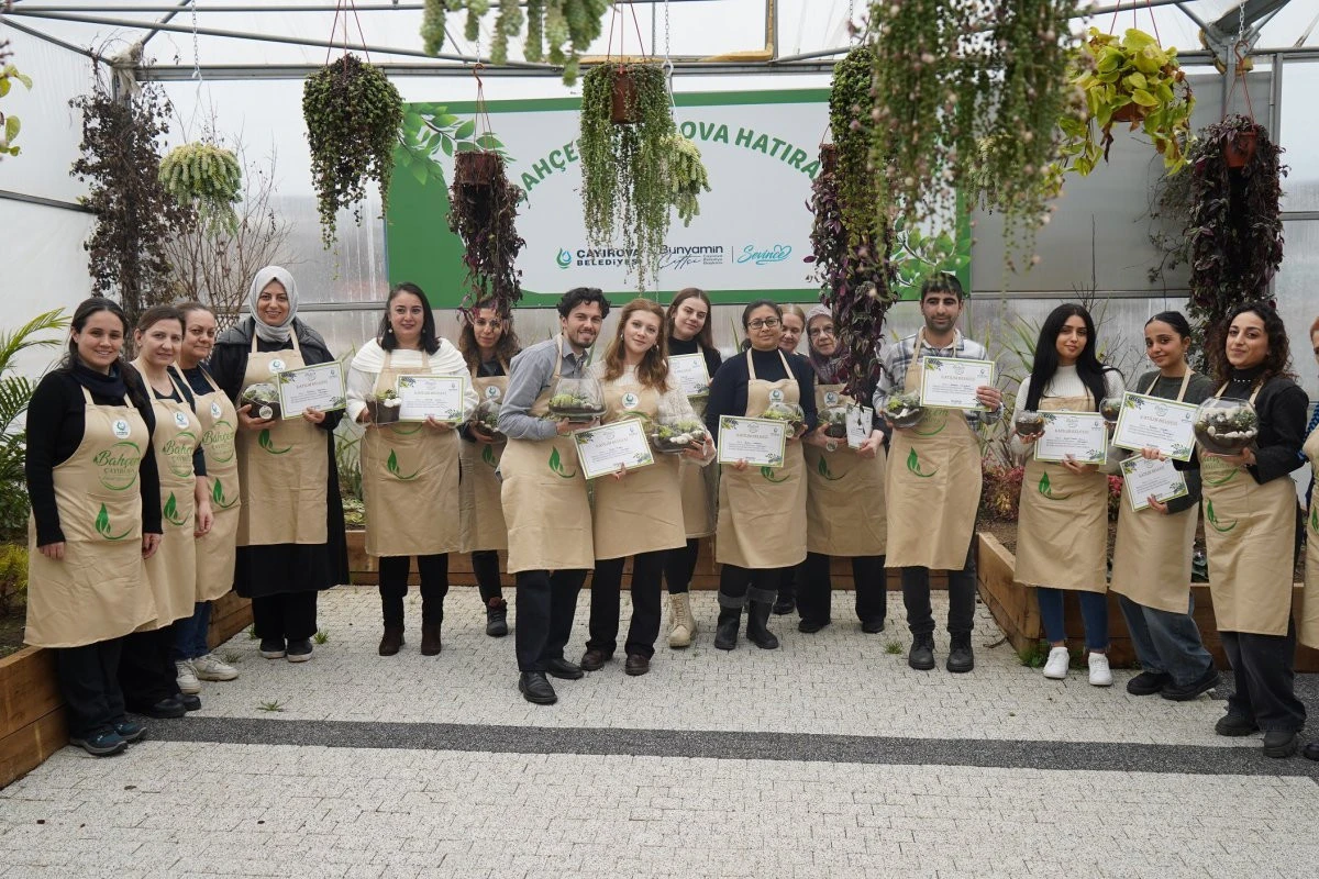 &Ccedil;ayırova&rsquo;da Doğayla Sanat Buluştu: Bah&ccedil;em &Ccedil;ayırova&rsquo;da Renkli Teraryum At&ouml;lyesi!