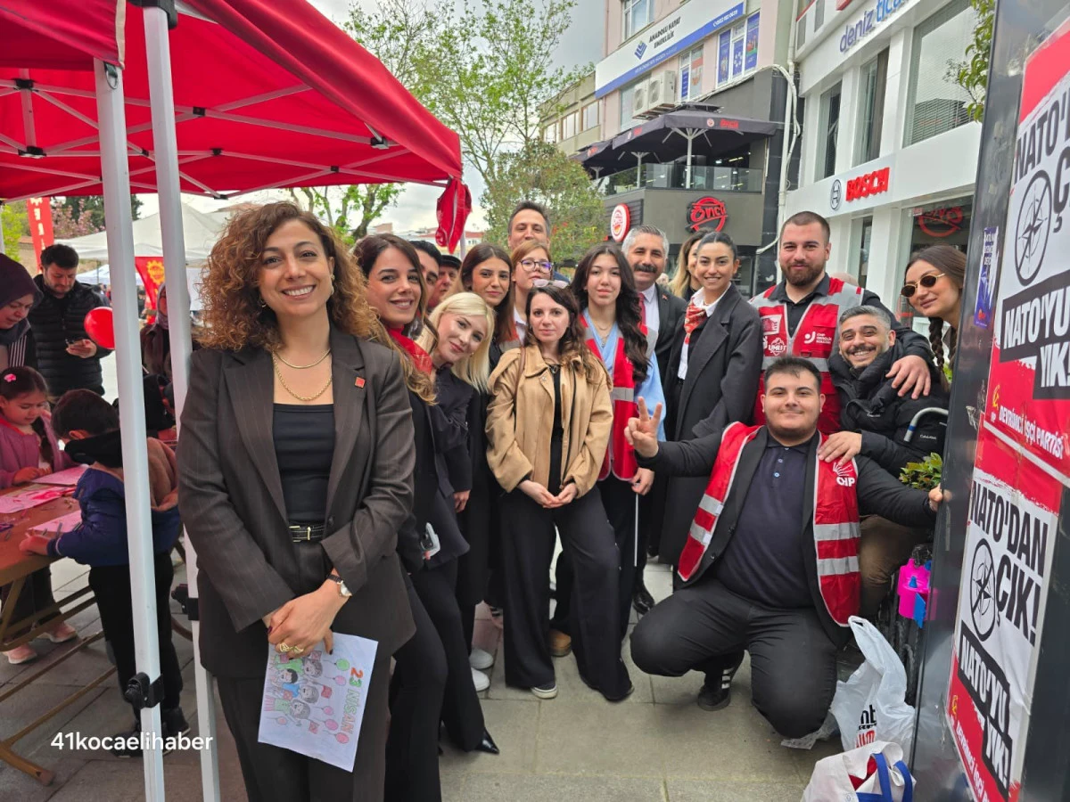 CHP Gebze&rsquo;de 23 Nisan Coşkusu: Gelecek &Ccedil;ocukların, Egemenlik Milletin!