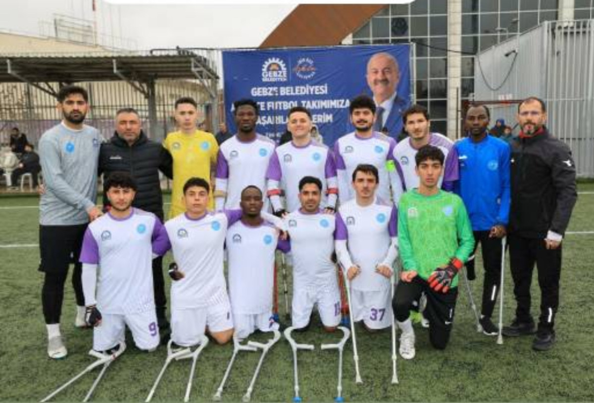 Gebze Ampute Ekibinden 3-0’lik Galibiyet