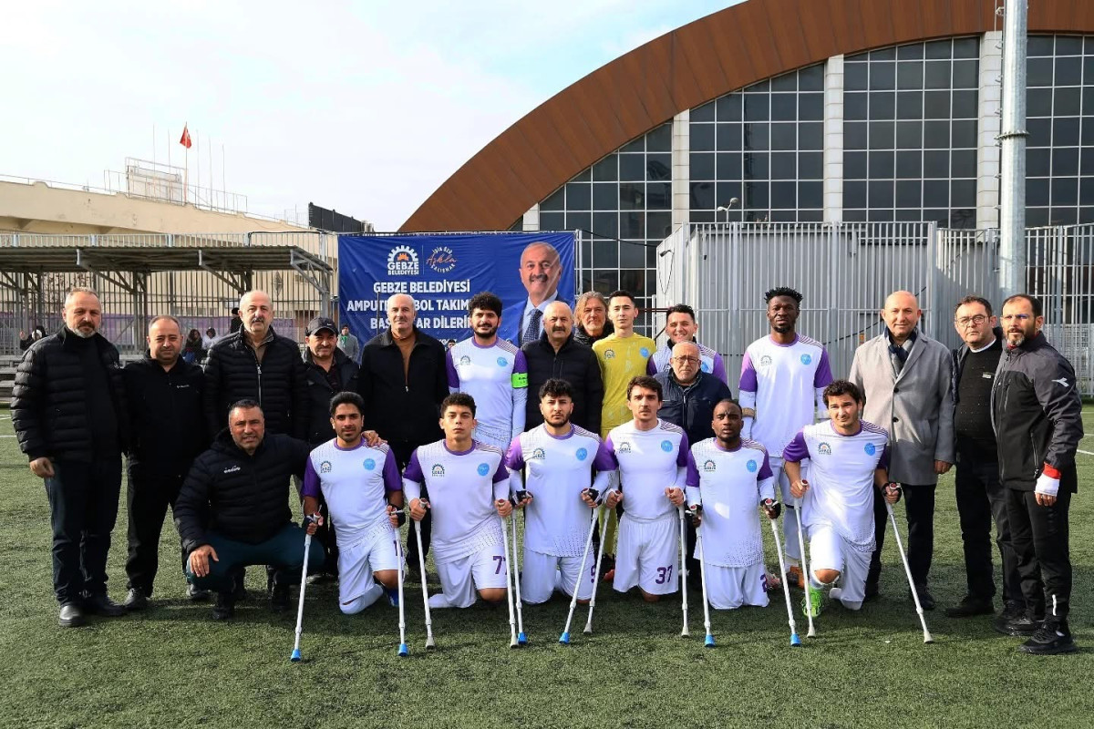 Gebze Ampute Futbol Takımı Seyre Değer 