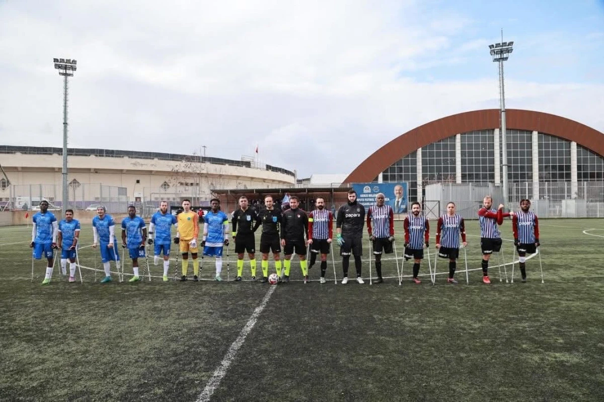 Gebze Belediyesi Ampute Futbol Takımı&rsquo;ndan 2-0&rsquo;lık Anlamlı Galibiyet