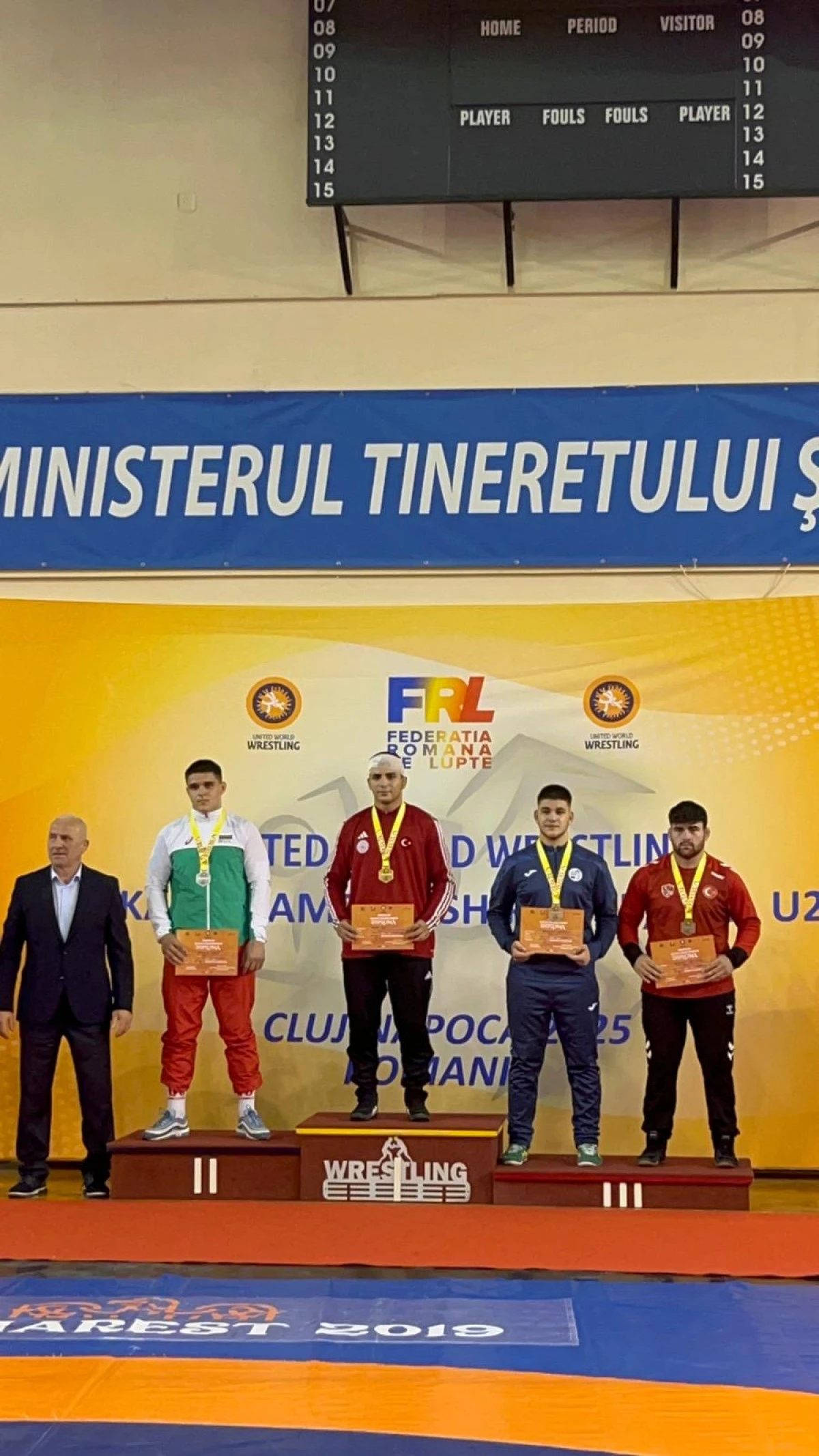 Gebzeli G&uuml;reş&ccedil;iler Balkan Şampiyonasından Madalyalarla D&ouml;nd&uuml;