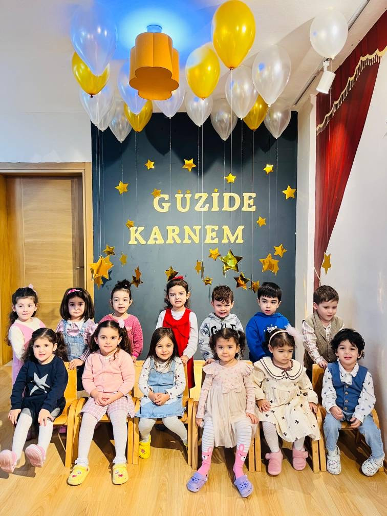 Güzide 7/24 Kreşinde Karne Heyecanı 