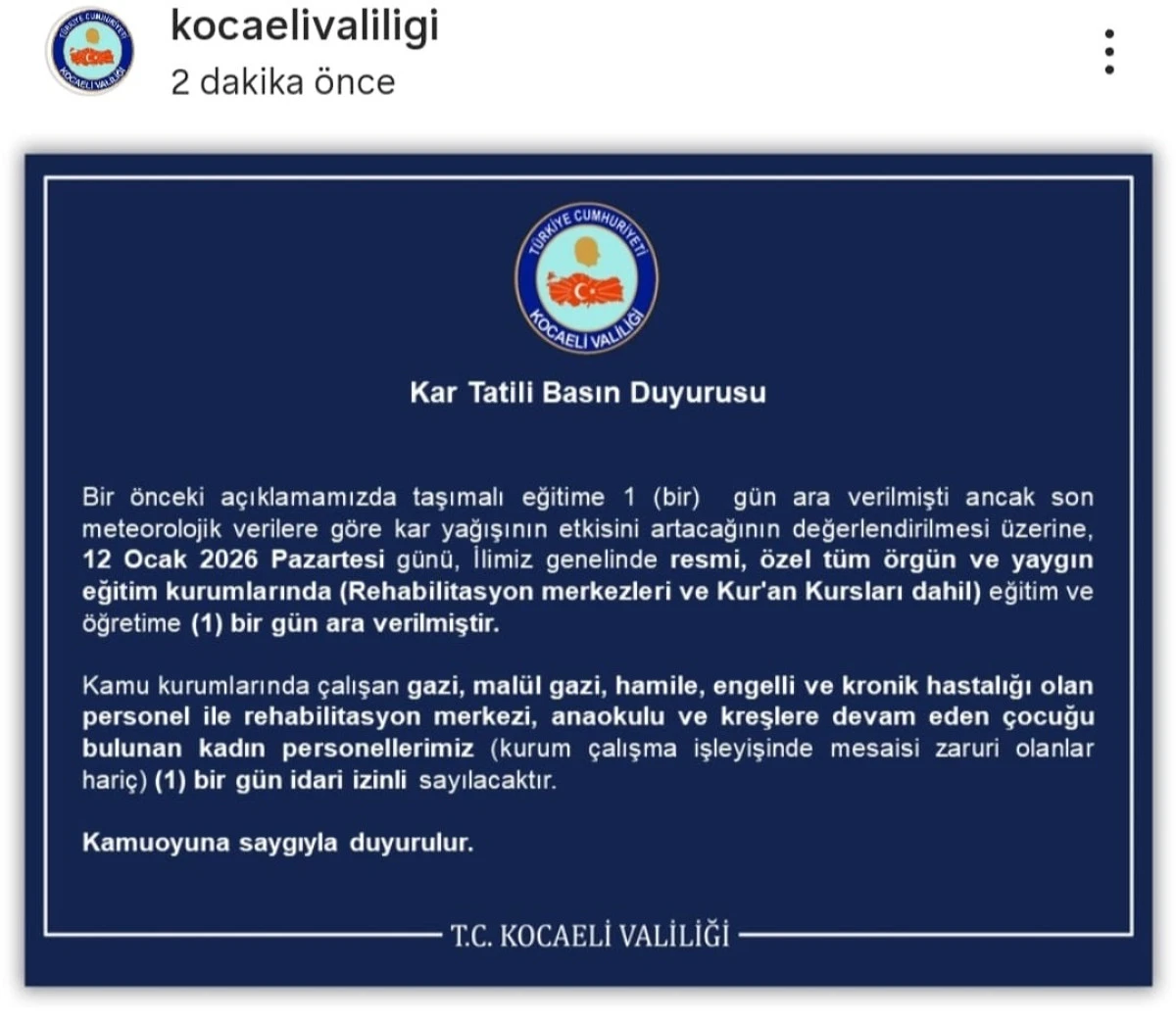 KOCAELİ&rsquo;DE  EĞİTİME BİRG&Uuml;N ARA