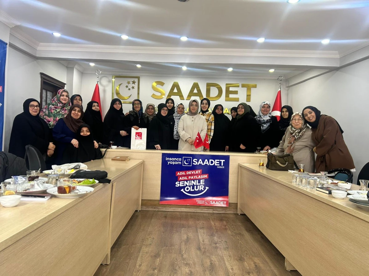 Saadet Partisi Gebze&rsquo;de &Uuml;ye Artışı S&uuml;r&uuml;yor