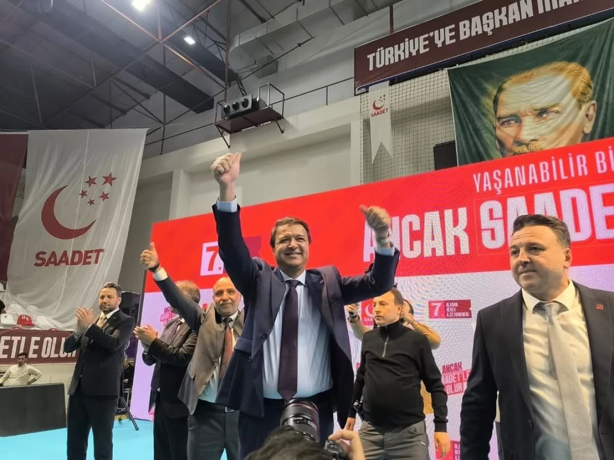 Saadet Partisi lideri Mahmut Arıkan: Gebze&rsquo;den ilk işaret fişeğini atıyoruz!