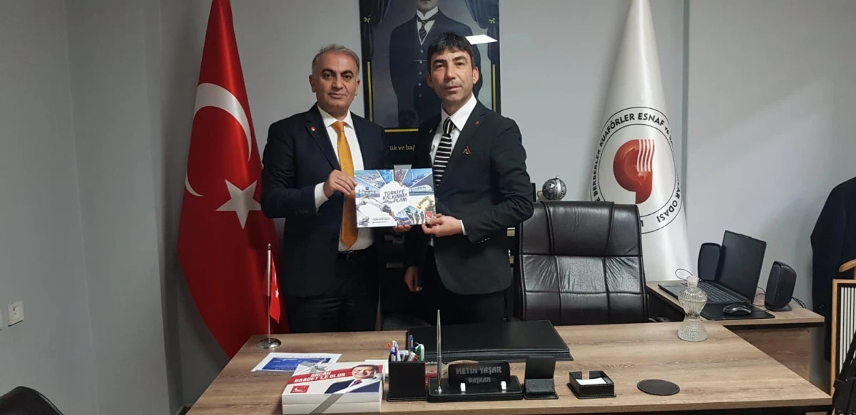 Saadet Partisi&rsquo;nden Metin Yaşar&rsquo;a Hayırlı Olsun Ziyareti