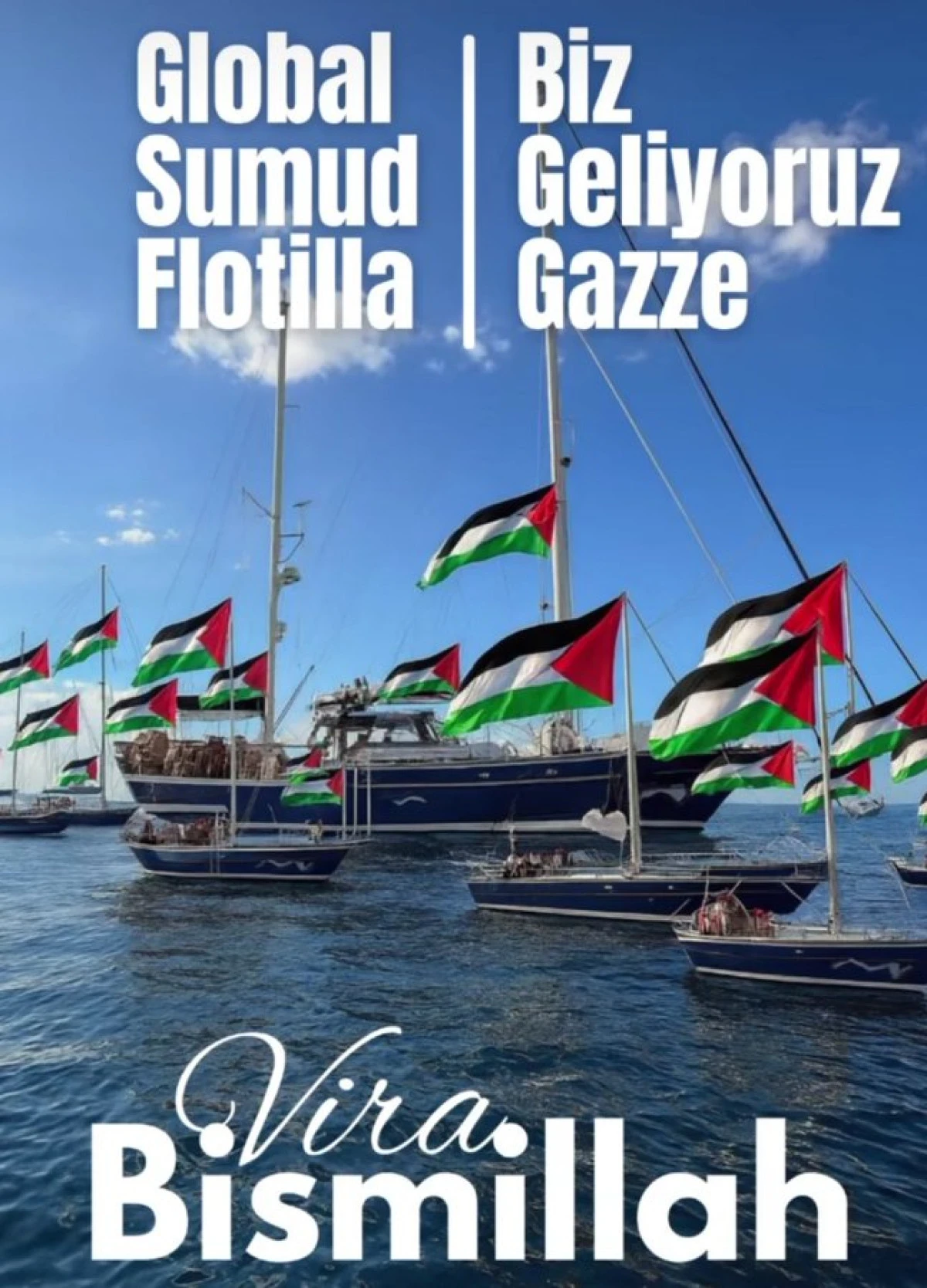 Sumud (Kararlılık) Filosu Gazze&rsquo;ye yelken a&ccedil;tı