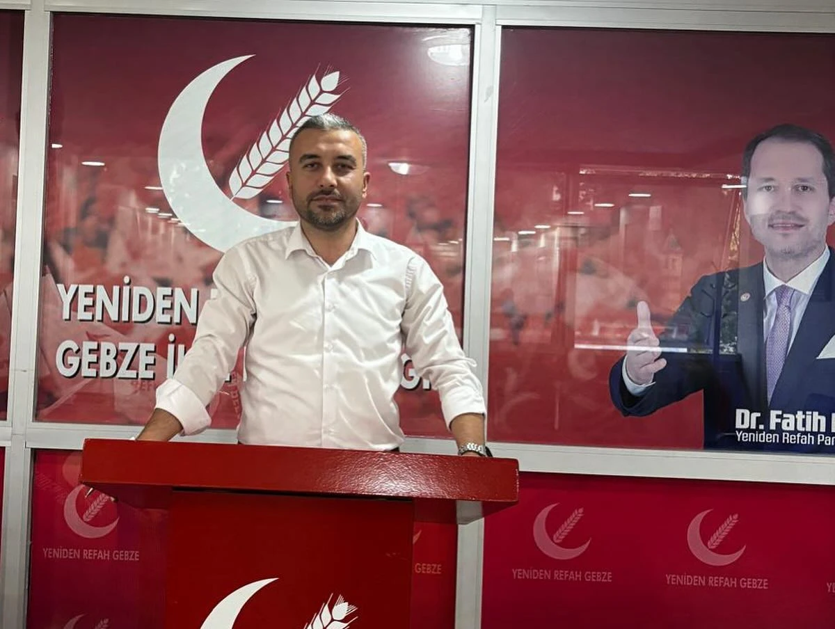 Yeniden Refah Gebze İl&ccedil;e Başkanı Halil Bilikci&rsquo;den Geleceğimiz &Ccedil;&ouml;p Olmasın: Tesis İ&ccedil;in İnsan Yaşamından Uzak Alan Şart