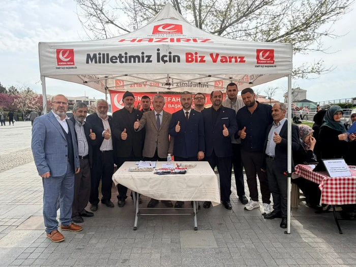 Yeniden Refah Gebze Meydana İndi: &Uuml;&ccedil; Kademe El Ele, Tek Ses!"K&uuml;recik &Uuml;ss&uuml; Kapatılsın"