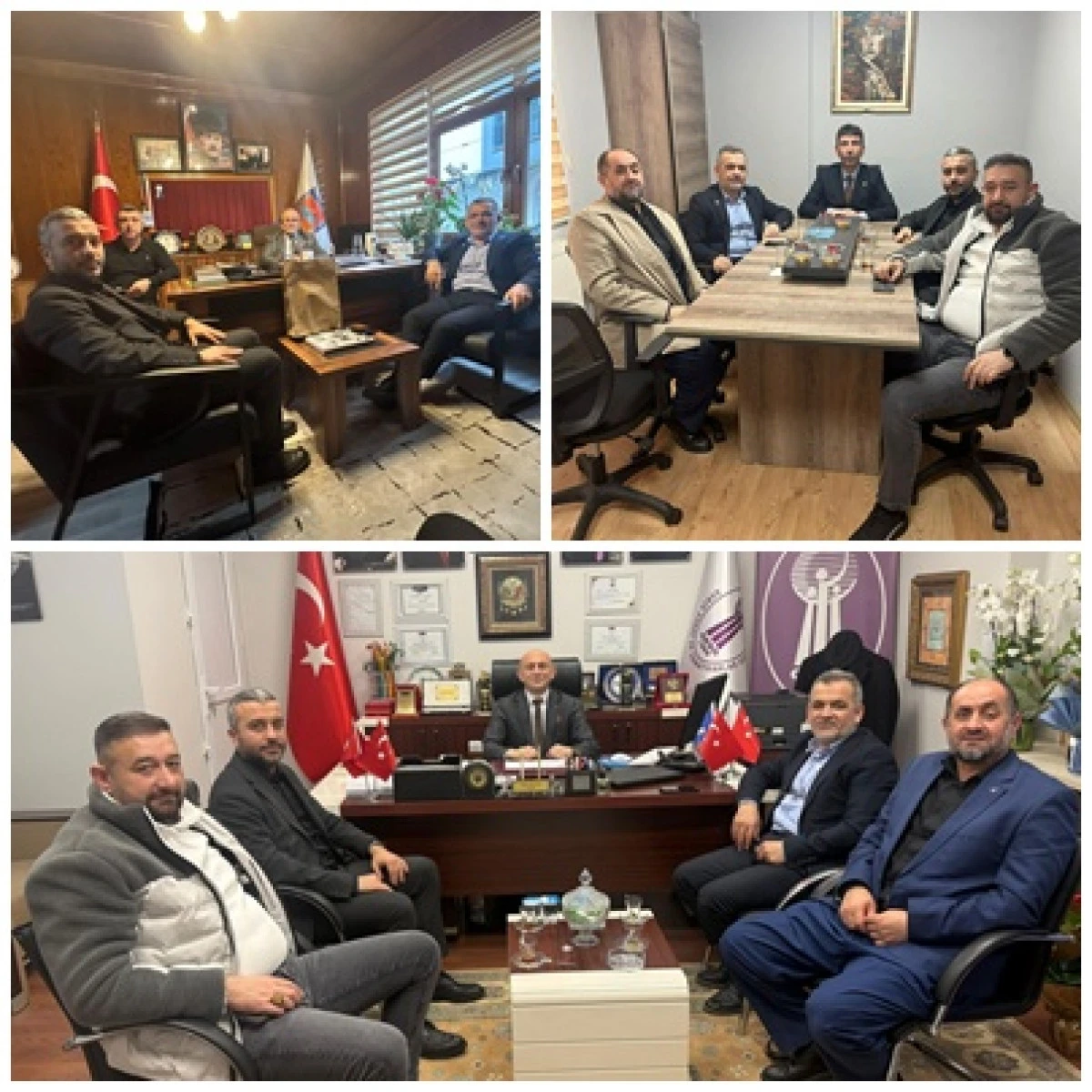 Yeniden Refah Gebze&rsquo;den Oda Başkanlarına Hayırlı Olsun Ziyareti