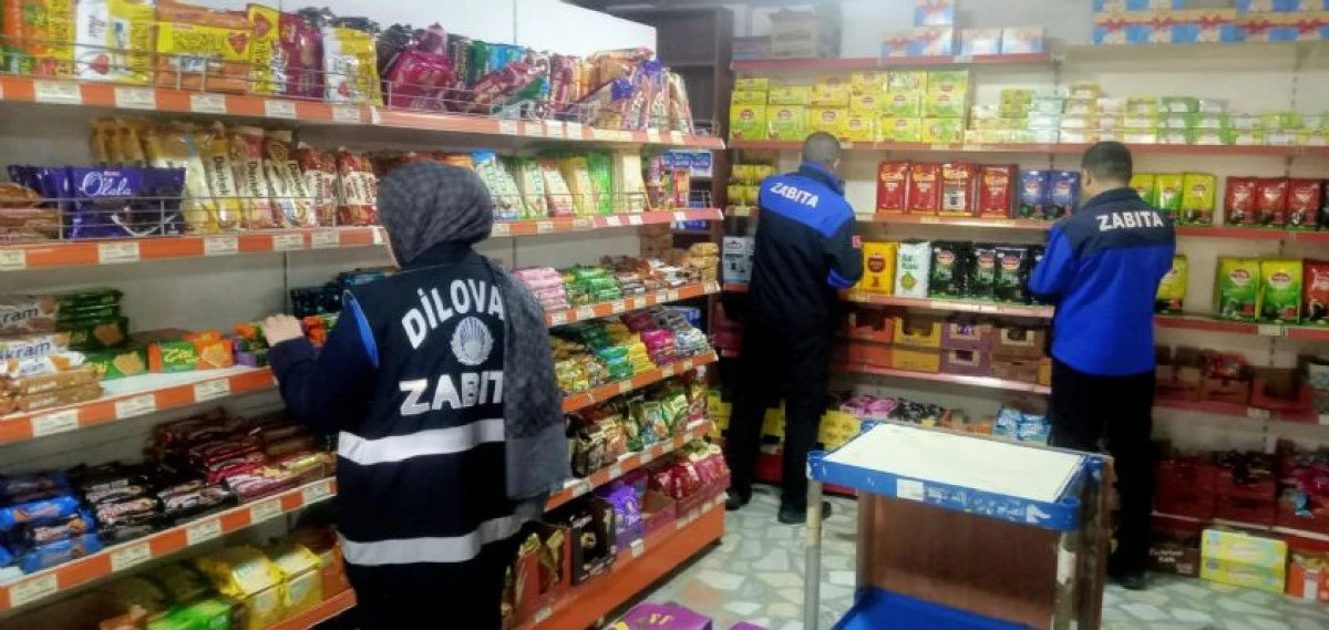 Zabıta&acute;dan Fiyat ve Tarih Kontrol&uuml;ne Sıkı Takip